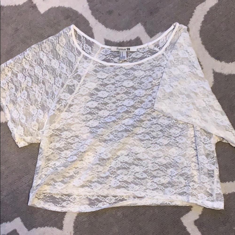 Forever 21 lace coverup.